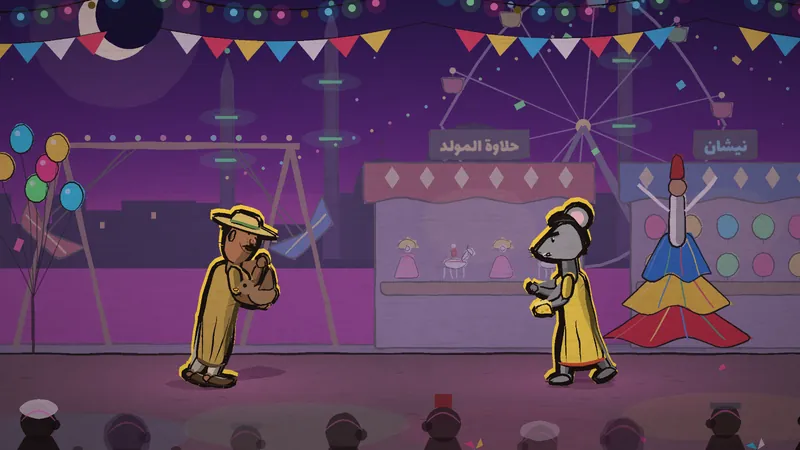 لقطة من ساحة ليلة المولد